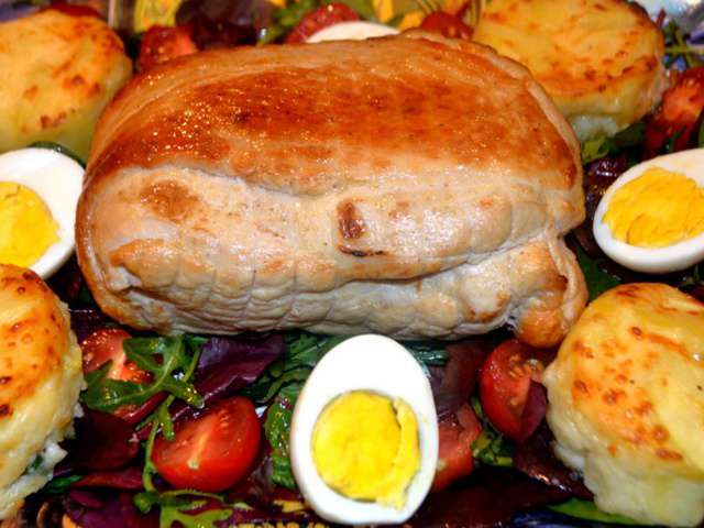 Recettes de Roti de dinde farci de Tastygourmandise