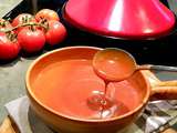 Soupe de Tomate Au Basilic (Velouté à La Tomate)