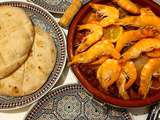 Tajine Marocain De Poisson Et Crevettes Trés savoureux