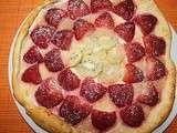 Pizza fraises kiwi