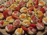 Petits Blinis Garnis