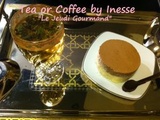 Infusion de menthe avec un Bavarois