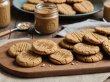 L’irrésistible douceur des cookies vegan au beurre de cacahuète