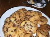 Cookies chocolat-noisettes