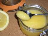 Lemon curd ou crème de citron à l'anglaise