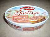 Tartines : rillettes de saumon : saupiquet