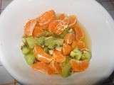 Salade de fruits clémentine-kiwi