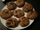 Cookies aux pépites de chocolat et beurre de cacahuète maison