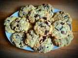 Cookies moelleux aux deux chocolats de Cyril Lignac. Excellent