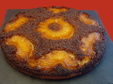 Gâteau ananas antillais. Une recette de dessert renversé au caramel