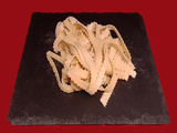 Mafaldine pasta. Une recette italienne de pâtes fraîches maison