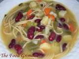Soupe aux légumes minestrone