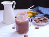 Smoothie Energie – Banane, Beurre de cacahuète, Cacao et Lait d’avoine (Sans lactose, à ig bas)
