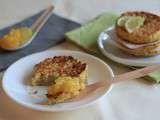 Crab cakes & chutney épicé à la mangue