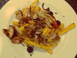 Roasted vegetables and anchovies/ Légumes rôtis aux anchois