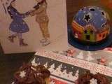 Cupcakes de Noël - Cupcakes à l'after eight (chocolat/menthe)
