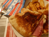 Grilled cheese sandwich (sandwich grillé américain)