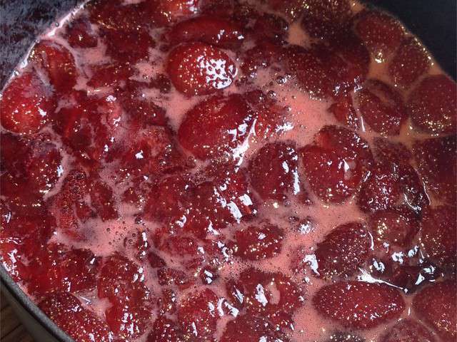 Recettes de Confiture de fraise de TheBlondeGourmette