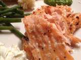 Filet de saumon aux zestes de clémentine