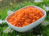 Carottes rapees (thermomix)