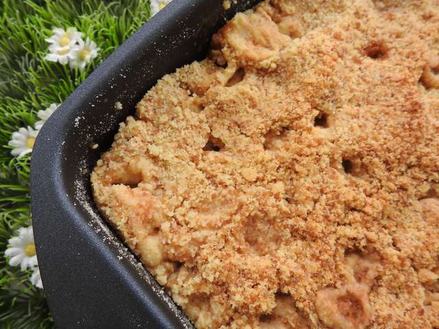 Recettes De Crumble Aux Pommes Et Thermomix