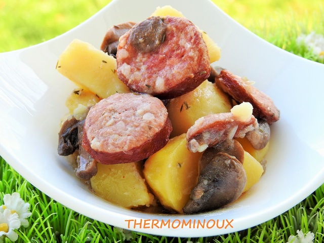 Recette Avec Saucisson Sec Et Pomme De Terre Recettes de Saucisse et Pomme de terre - 2