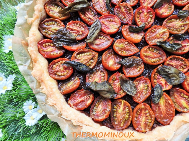 Mini tartelettes aux tomates cerises - Croquant Fondant Gourmand