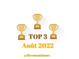 Top 3 : Août 2022