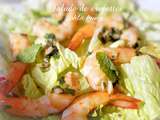 Salade de crevettes phla kung au Thermomix