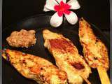Chicken Satay, recette thaïlandaise