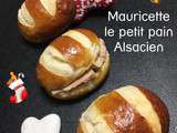 Mauricette, le petit pain alsacien. Recette au thermomix