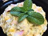 Salade mentholée, recette avec ou sans cookeo