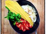 One Pot Pasta   Tomates Basilic & mes Ingrédients Fétiches en Cuisine pour les   Mercredis Gourmands  