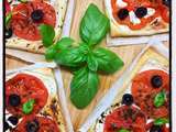 Pizzette Feuilletées Tomates Ricotta Olives Basilic & Petit Récapitulatif Printanier
