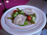 Terrine de canard au foie gras. (cuisiner par Maryse)