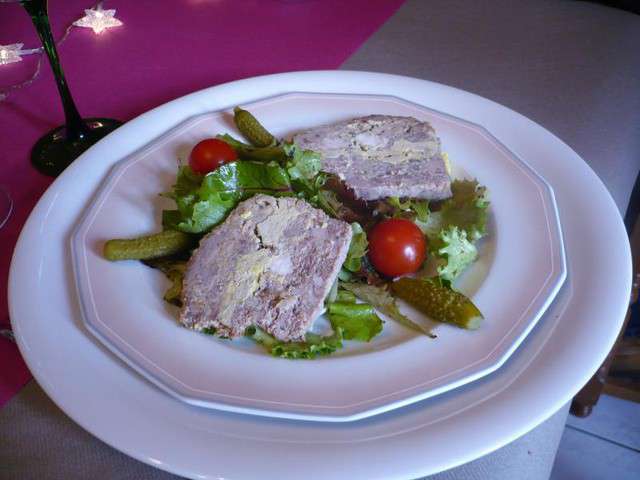 Recettes de Terrine de canard et Foie gras