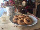 Biscuits de Noël cœur chocolat
