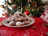 Demi-lunes chocolat noisette – Biscuits de Noël