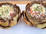 Artichauts farcis