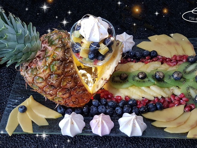 Ensemble de 6 Fruits de Simulation Coupe modèle Salade Plateau gâteau décoration I2
