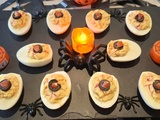 Oeufs mimosa d'halloween