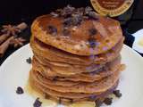 Pancakes potiron-pépites de chocolat