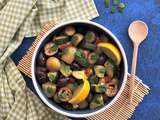 Poêlée de pommes de terre aux légumes du soleil et olives