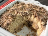 Crumble (sans beurre) pommes banane