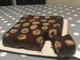 Gâteau renversé banane chocolat