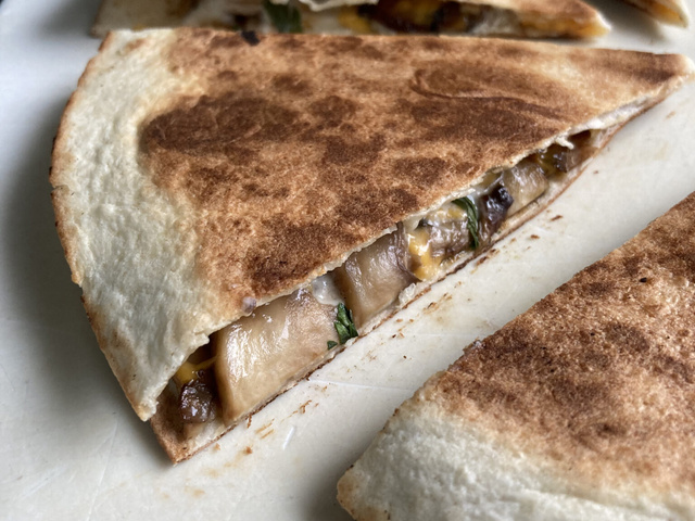 Recettes de Quesadilla et Champignons