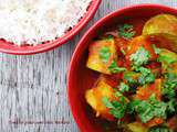 Curry de pommes de terre et courgettes simplissime