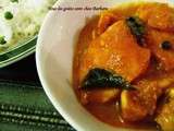 Curry de saumon à la tomate (meen kulambu)