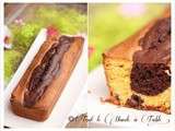 Cake noisettine et chocolat marbré de Philippe Conticini