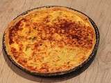 Quiche riz, thon et curry madras